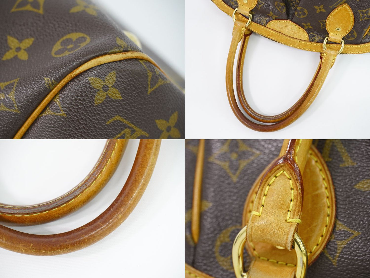 LOUIS VUITTON LV ティボリ PM モノグラム ハンドバッグ M40143