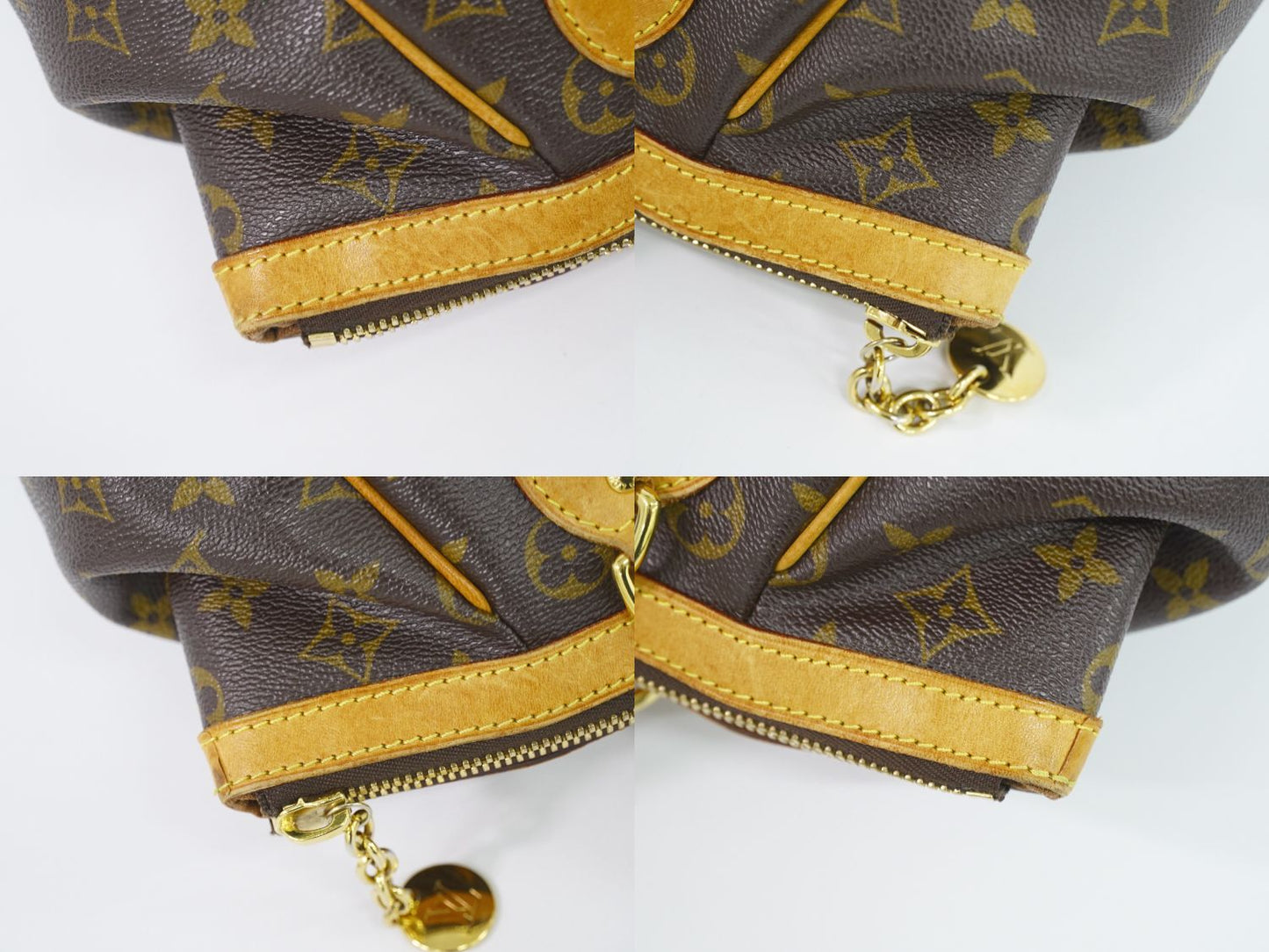 LOUIS VUITTON LV ティボリ PM モノグラム ハンドバッグ M40143