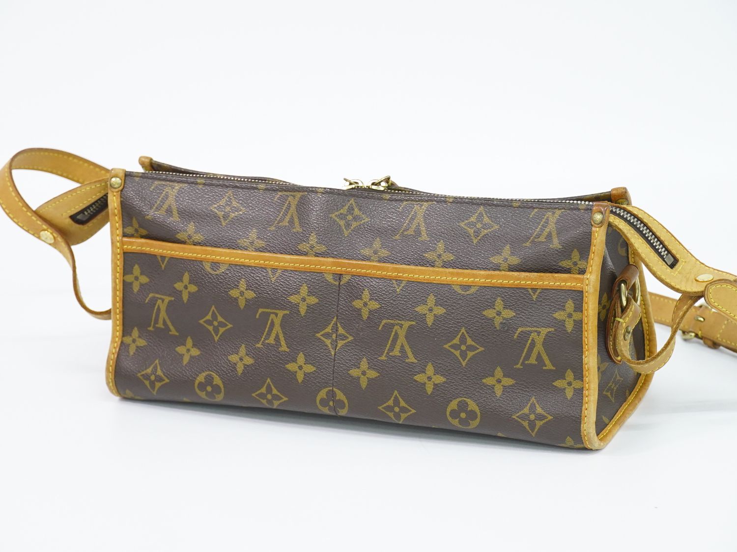 LOUIS VUITTON LV ポパンクール ロン モノグラム ショルダーバッグ M40008