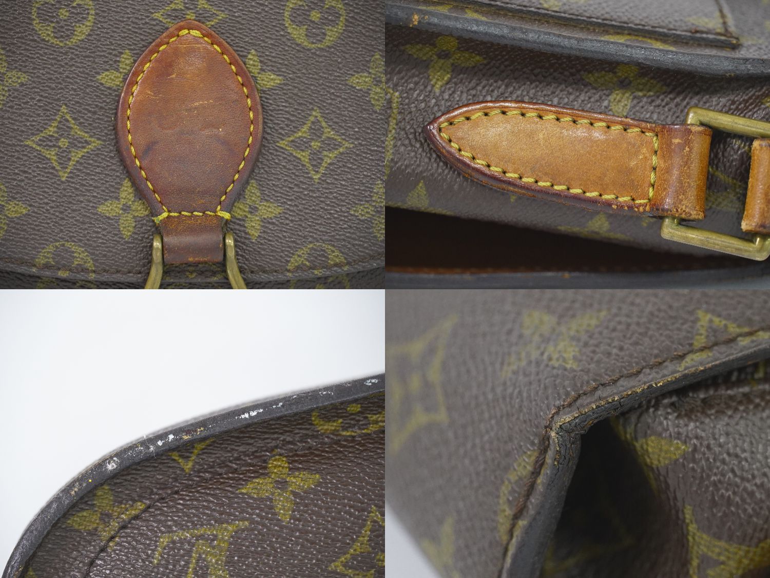 LOUIS VUITTON LV サンクルー GM モノグラム ショルダーバッグ M51242