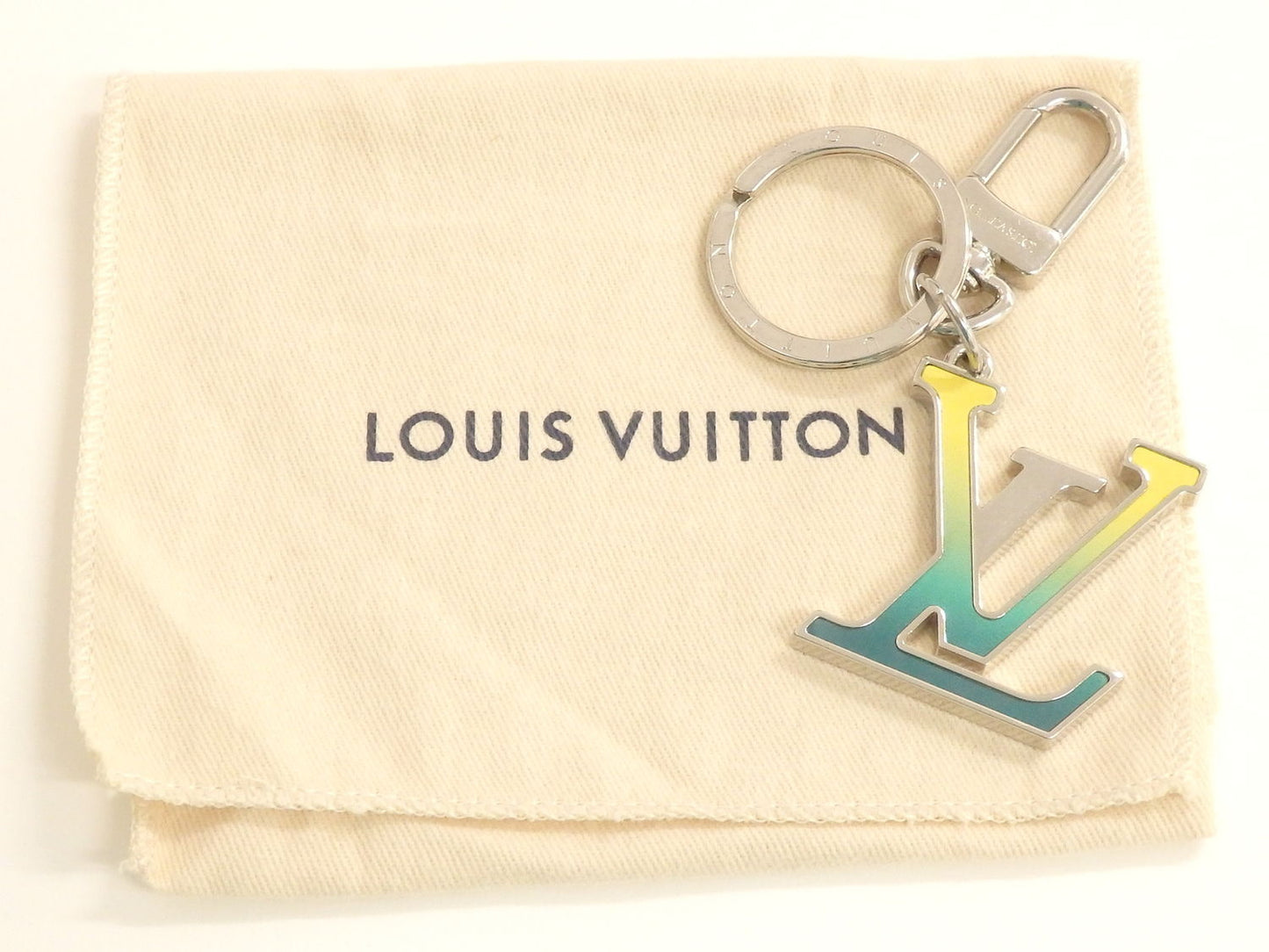 LOUIS VUITTON LV ポルトクレ LVスポットライト キーリング M00738