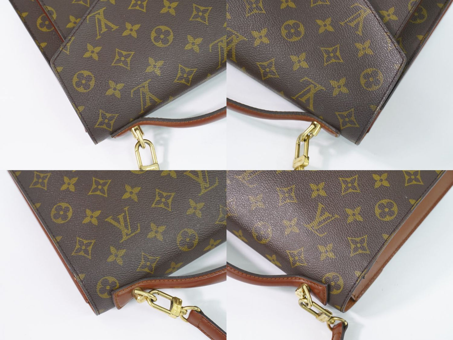 LOUIS VUITTON LV モンソー モノグラム 2WAY ショルダーバッグ M51185