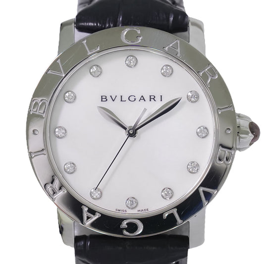 BVLGARI ブルガリ ブルガリ 腕時計 ダイヤモンド 12P BBL37S メンズ