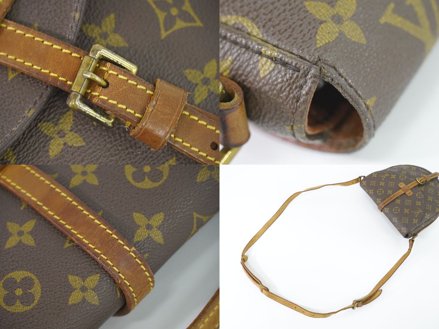 LOUIS VUITTON LV シャンティ GM モノグラム ショルダーバッグ M51232