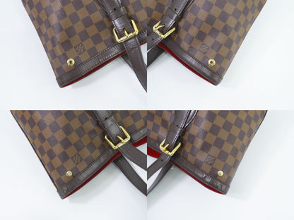 LOUIS VUITTON LV ハムステッド MM ダミエ エベヌ トートバッグ N51204