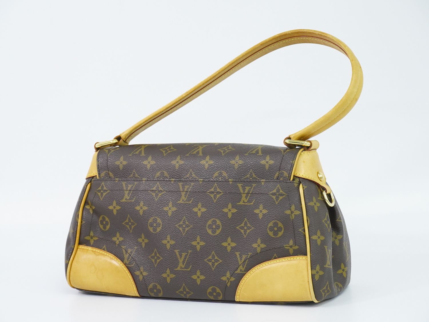 ルイヴィトン LOUIS VUITTON LV ビバリー MM モノグラム ショルダーバッグ ブラウン M40121 Beverly ビトン バッグ  – BRAND BOX by HIRAKOBA