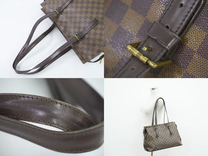 LOUIS VUITTON LV チェルシー ダミエ エベヌ ショルダーバッグ N51119