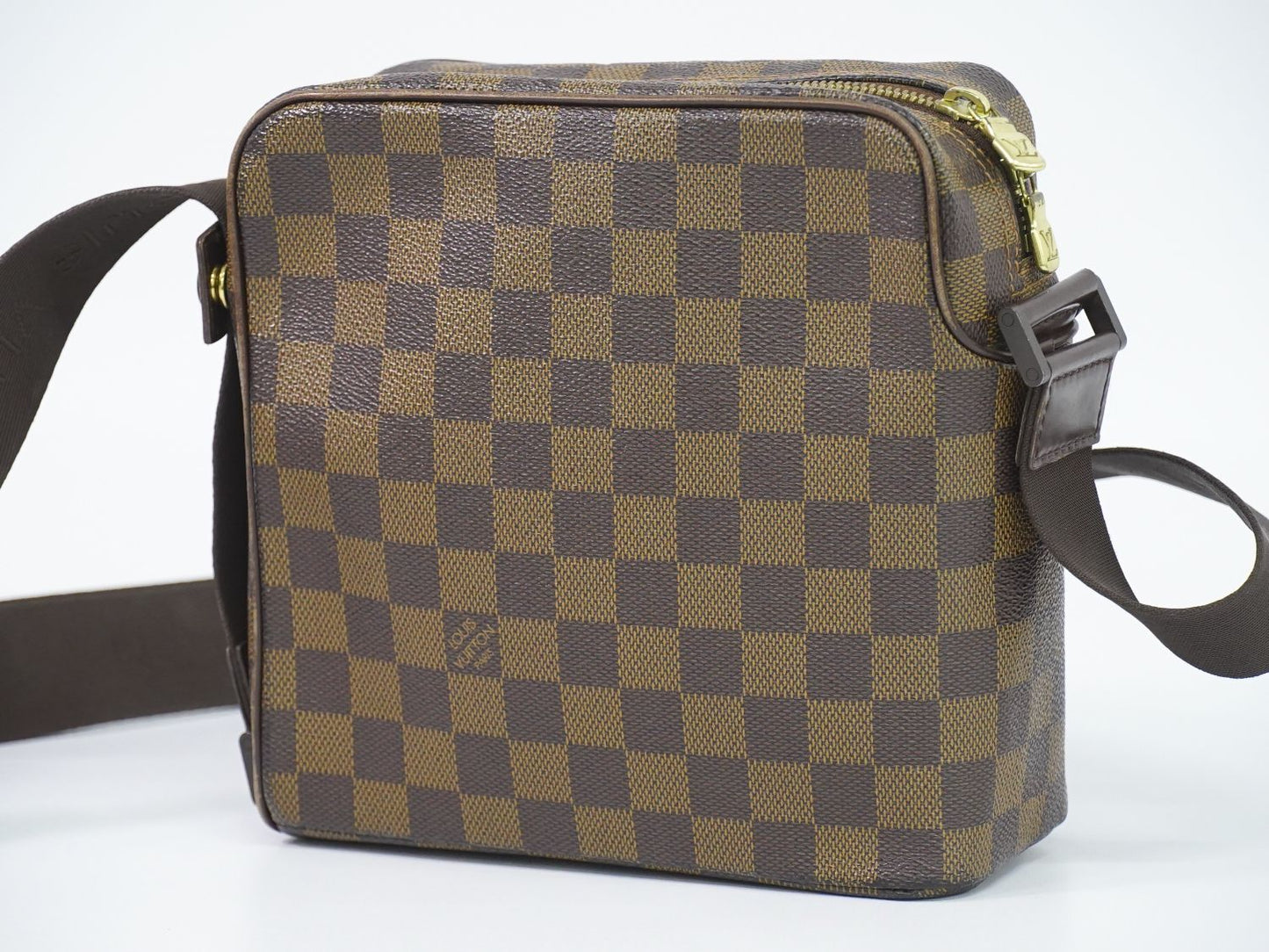 LOUIS VUITTON LV オラフ PM ダミエ エベヌ ショルダーバッグ N41442