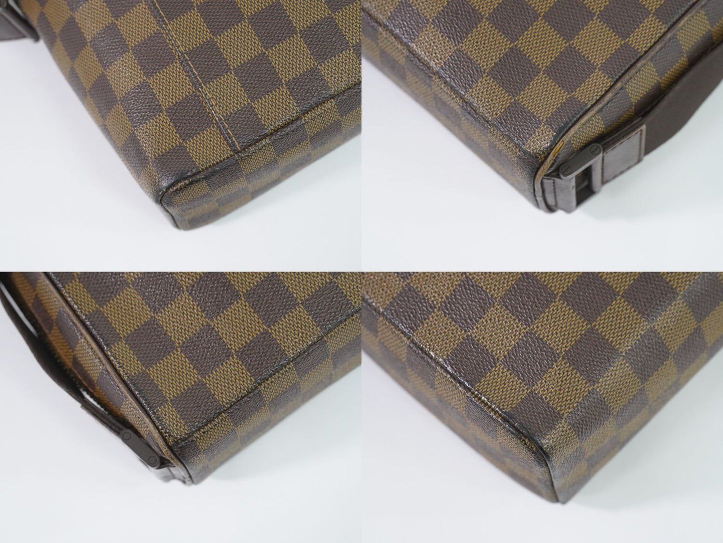 LOUIS VUITTON LV オラフ PM ダミエ エベヌ ショルダーバッグ N41442