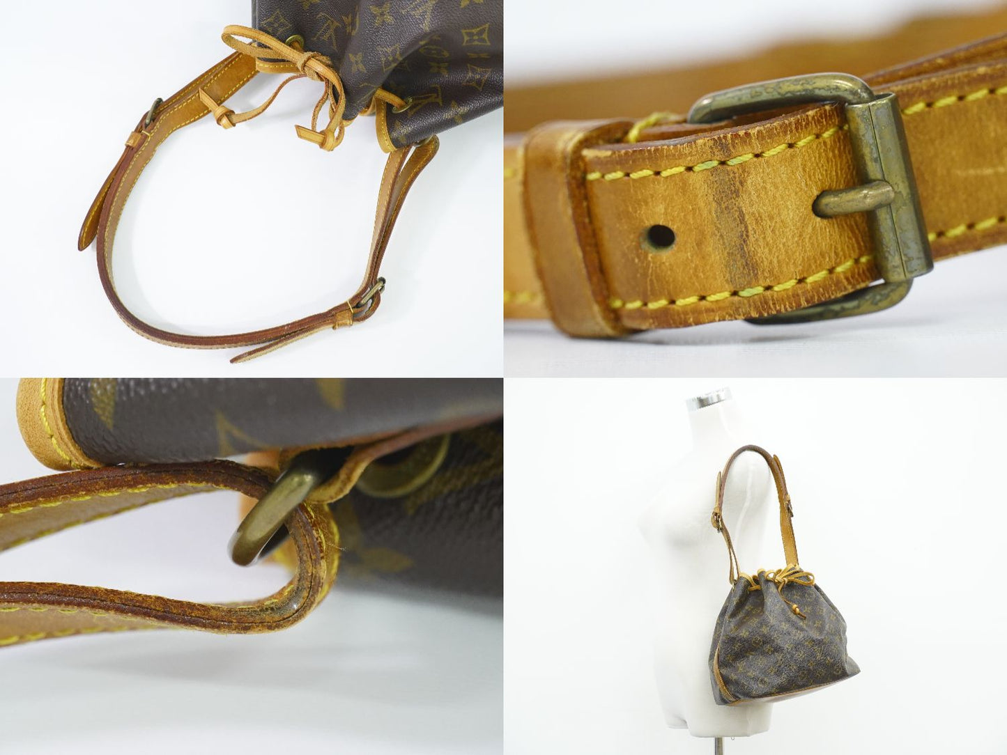 LOUIS VUITTON LV プチノエ モノグラム ショルダーバッグ M42226