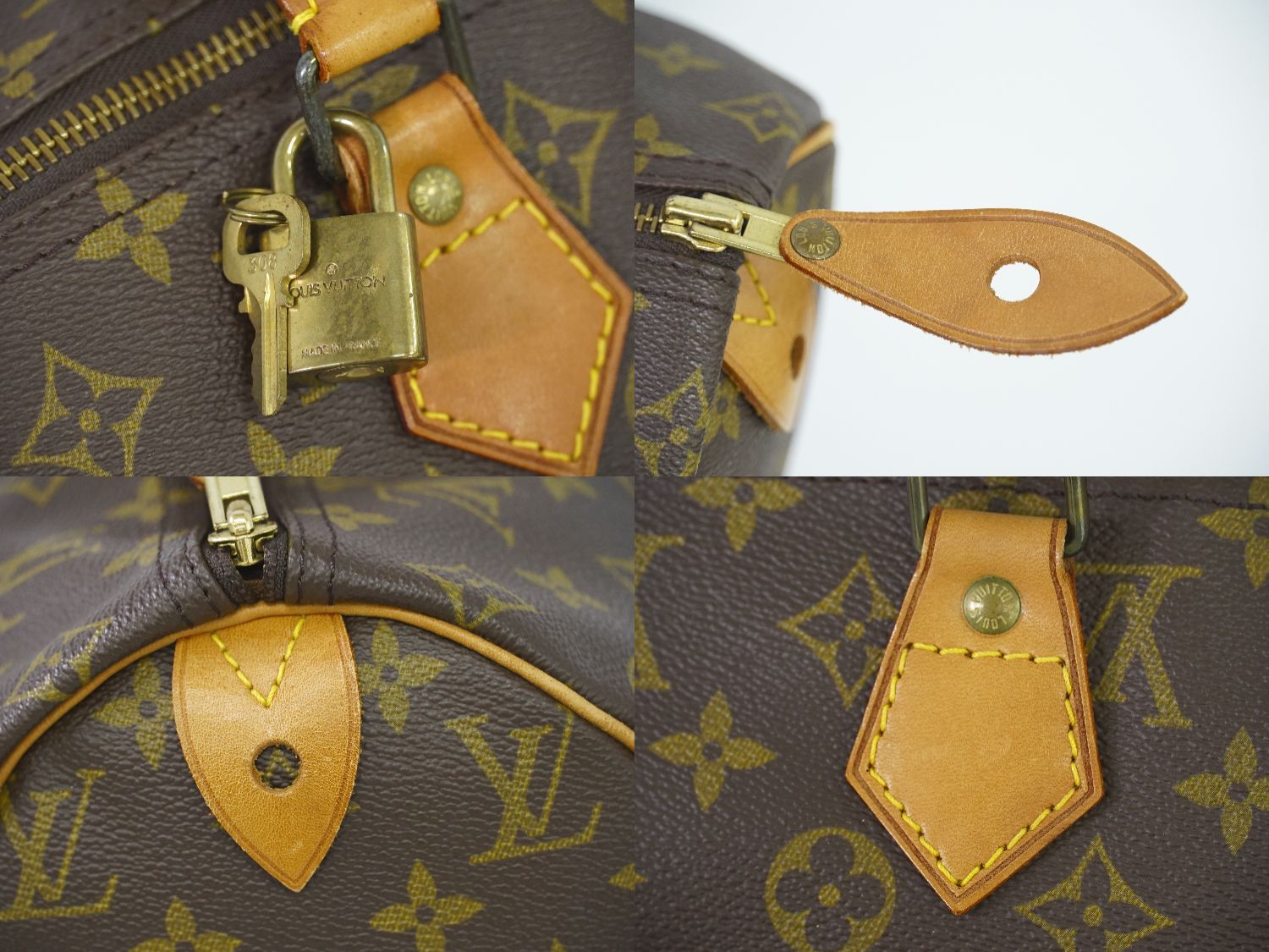 ルイヴィトン LOUIS VUITTON LV 旧型 スピーディ 40 モノグラム ハンドバッグ ボストンバッグ トラベルバッグ ブラウン M41522  Speedy ビトン バッグ – BRAND BOX by HIRAKOBA