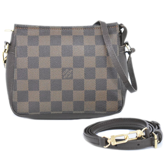 LOUIS VUITTON トゥルースメイクアップ ダミエ エベヌ 2WAY ショルダーバッグ N51982