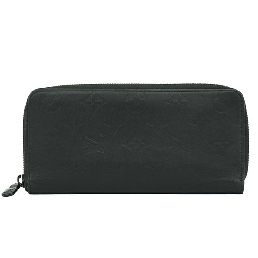 LOUIS VUITTON ジッピーウォレット ヴェルティカル モノグラム シャドウ 長財布 ノワール M62902