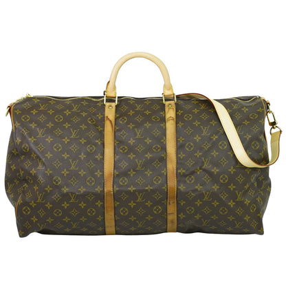 LOUIS VUITTON キーポルバンドリエール 60 モノグラム 2WAY ボストンバッグ M41412