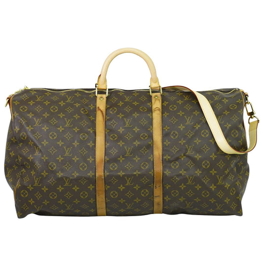 LOUIS VUITTON キーポルバンドリエール 60 モノグラム 2WAY ボストンバッグ M41412