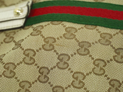 GUCCI シェリーライン トートバッグ ベージュ 137396