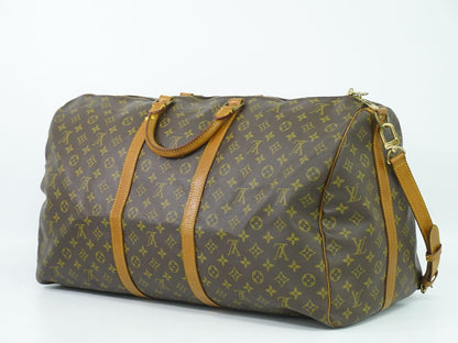 LOUIS VUITTON キーポルバンドリエール 60 モノグラム 2WAY ボストンバッグ M41412