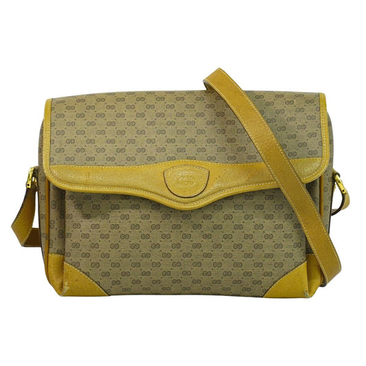 GUCCI マイクロGG ショルダーバッグ ベージュ