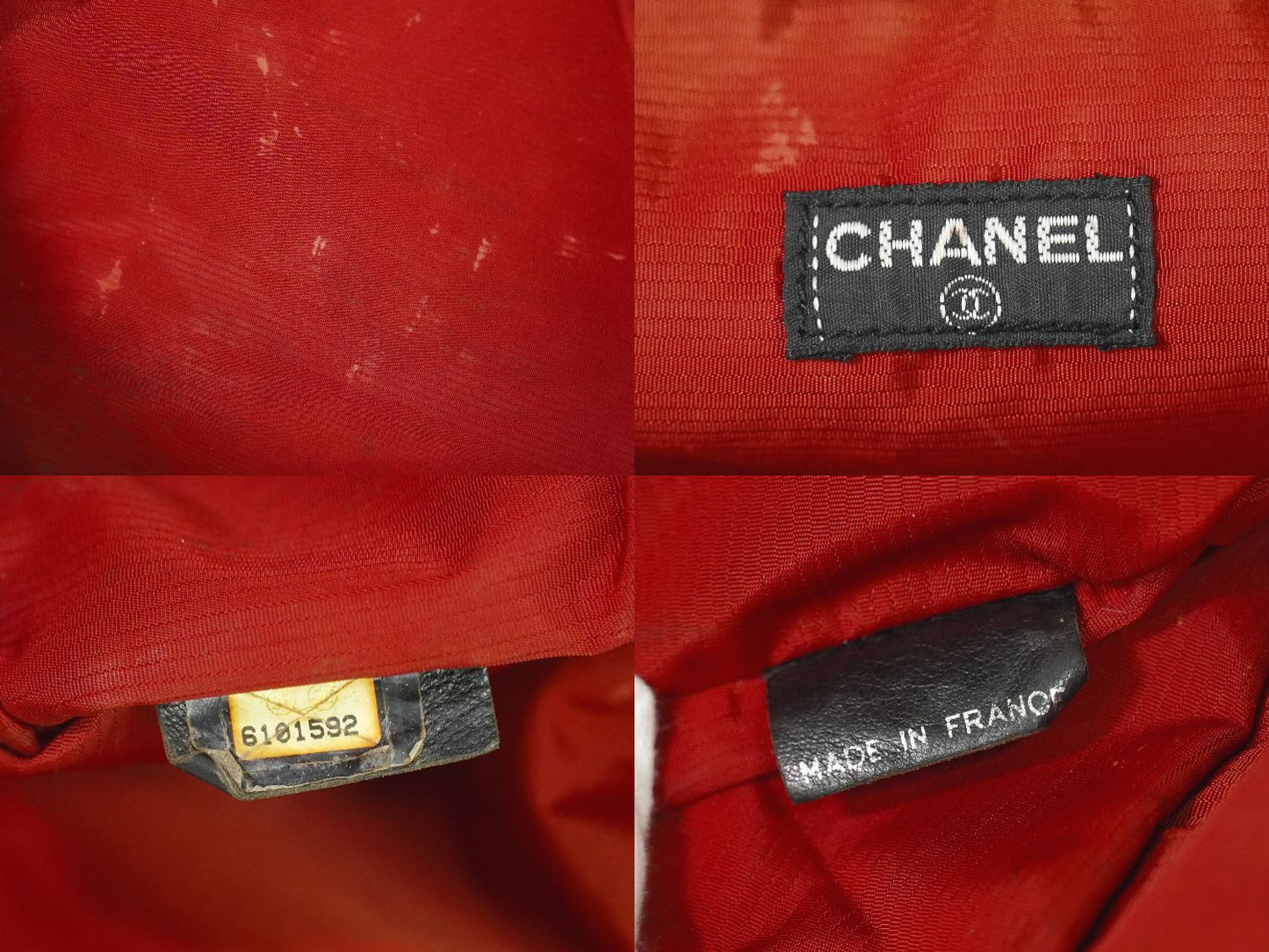 CHANEL トラベルライン ポーチ ブラック
