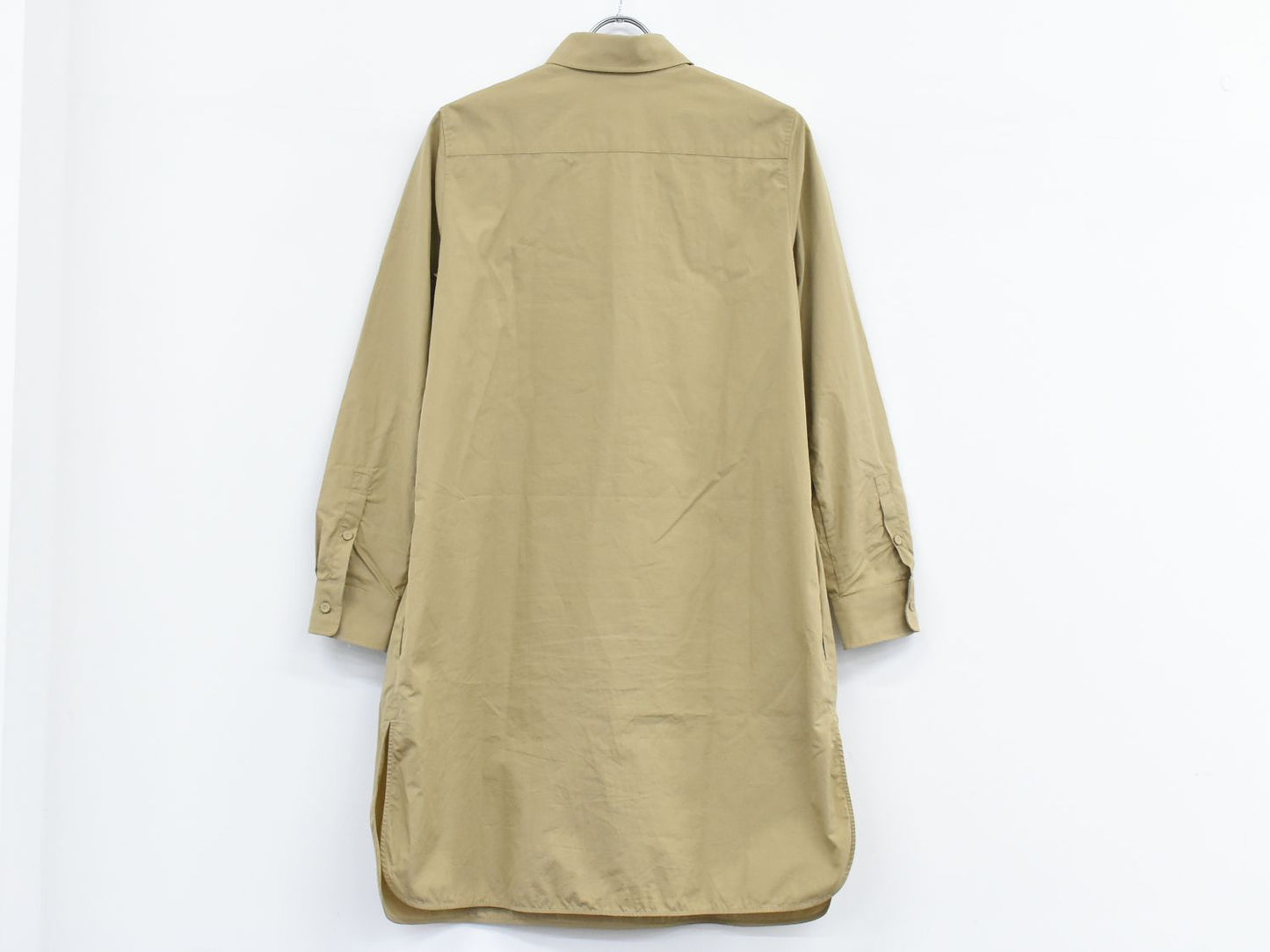 Max Mara コットン ワンピース 長袖 36 ベージュ