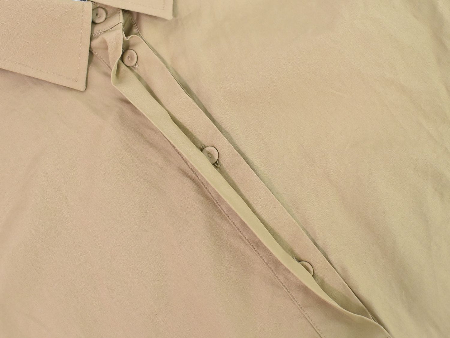 Max Mara コットン ワンピース 長袖 36 ベージュ