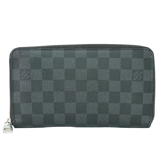 LOUIS VUITTON ジッピー オーガナイザー ダミエ グラフィット 長財布 N63077