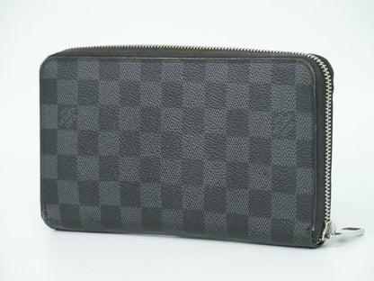 LOUIS VUITTON ジッピー オーガナイザー ダミエ グラフィット 長財布 N63077