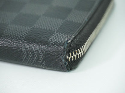 LOUIS VUITTON ジッピー オーガナイザー ダミエ グラフィット 長財布 N63077