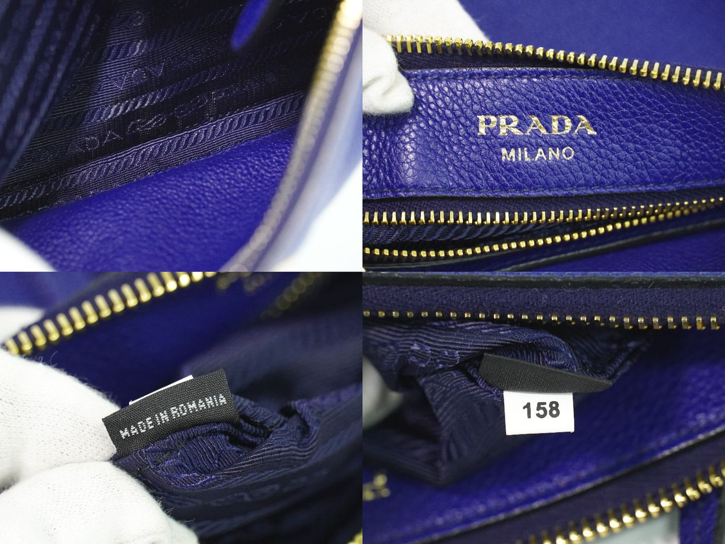 PRADA ショルダーバッグ ブルー