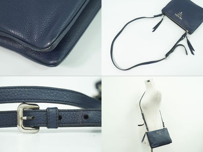 PRADA ショルダーバッグ ネイビー