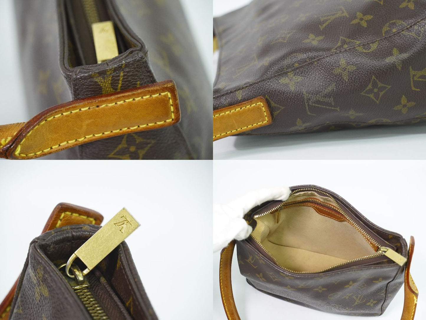 LOUIS VUITTON ルーピング MM モノグラム ショルダーバッグ M51146