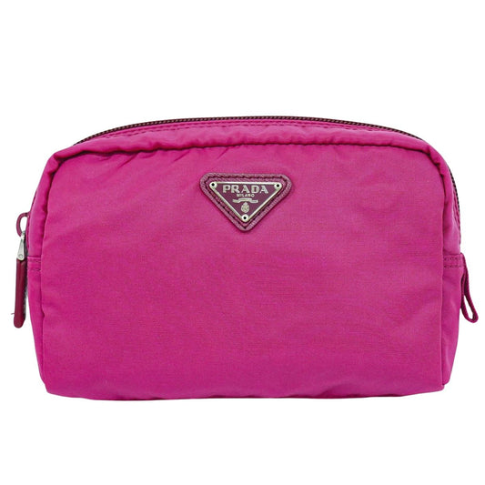 PRADA ヴェラ ポーチ ピンク 1N0021