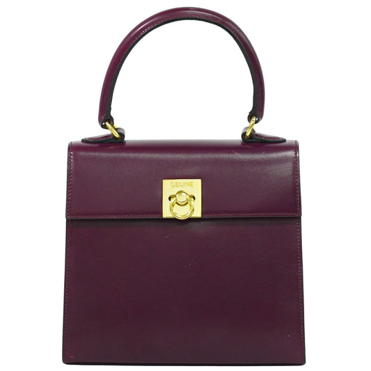 CELINE ハンドバッグ パープル