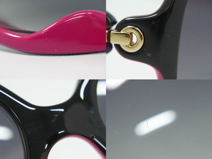 Christian Dior ロゴ サングラス ブラック ピンク