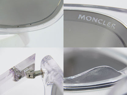 MONCLER プラスチック サングラス クリア ML0086