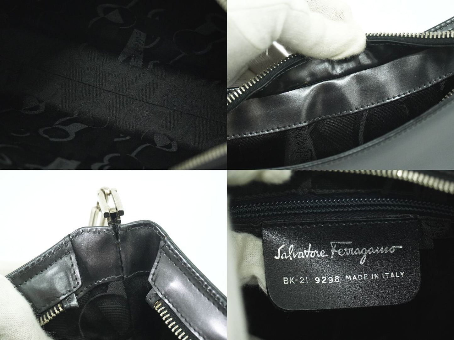 Salvatore Ferragamo ショルダーバッグ ブラック系