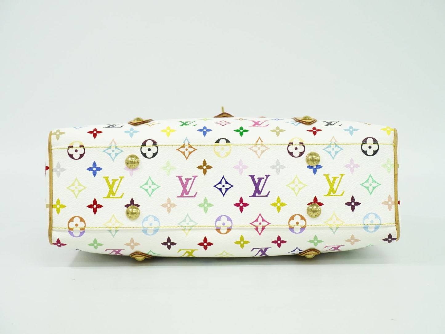 LOUIS VUITTON オーレリア MM モノグラム マルチカラー ショルダーバッグ ブロン M40094