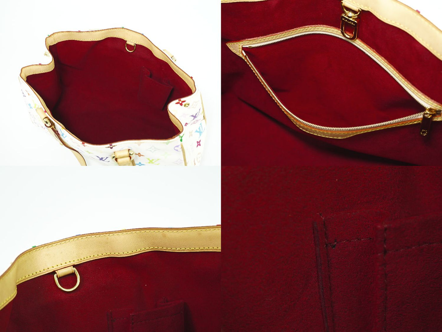 LOUIS VUITTON オーレリア MM モノグラム マルチカラー ショルダーバッグ ブロン M40094