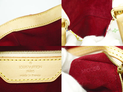 LOUIS VUITTON オーレリア MM モノグラム マルチカラー ショルダーバッグ ブロン M40094