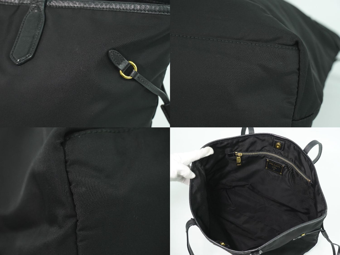 PRADA テスート ショルダーバッグ ブラック B4001T