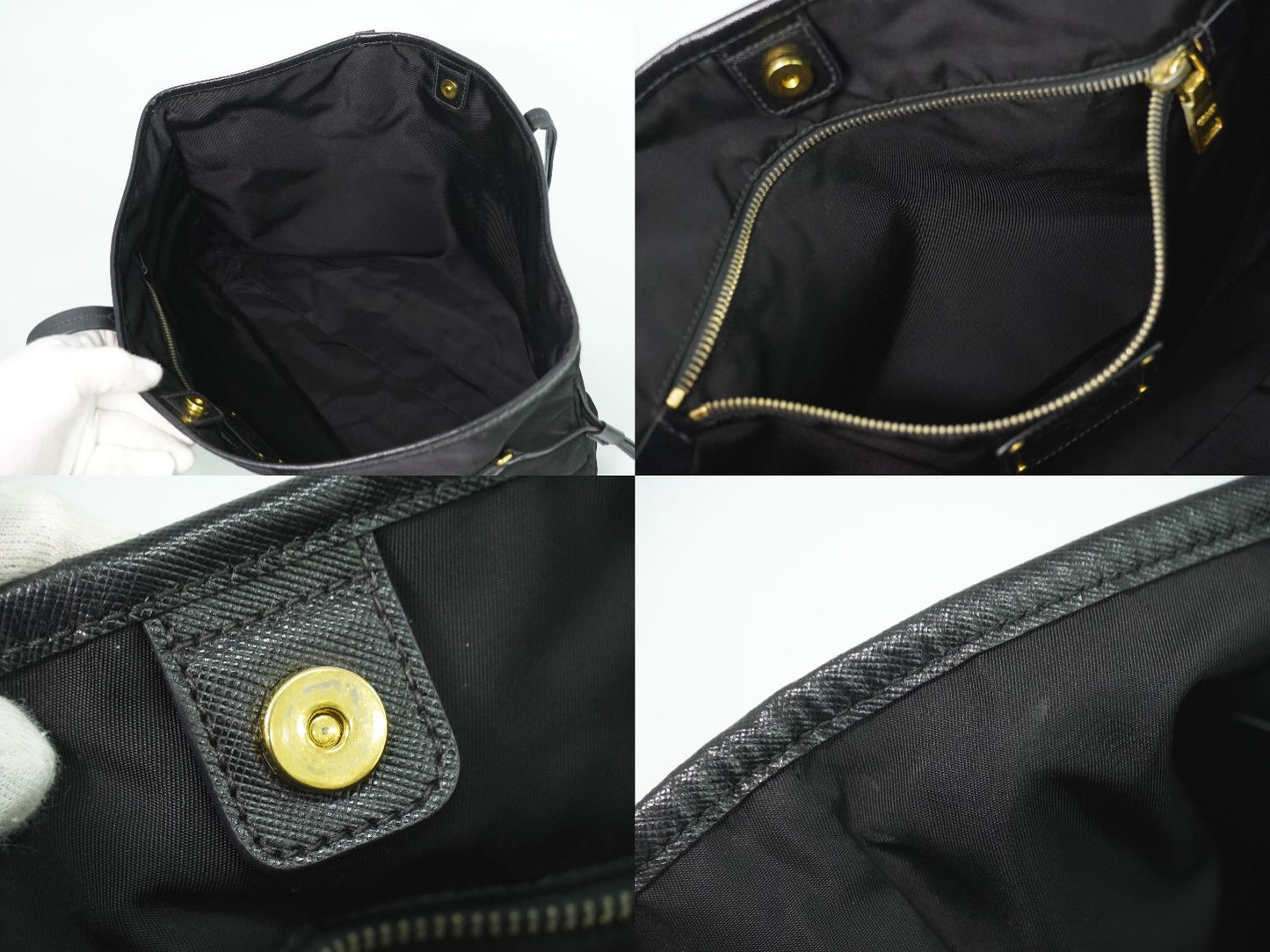 PRADA テスート ショルダーバッグ ブラック B4001T