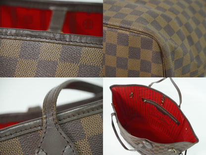 LOUIS VUITTON 旧型 ネヴァーフル MM ダミエ エベヌ トートバッグ N51105