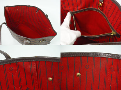 LOUIS VUITTON 旧型 ネヴァーフル MM ダミエ エベヌ トートバッグ N51105