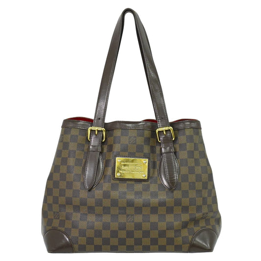 LOUIS VUITTON ハムステッド MM ダミエ エベヌ トートバッグ N51204