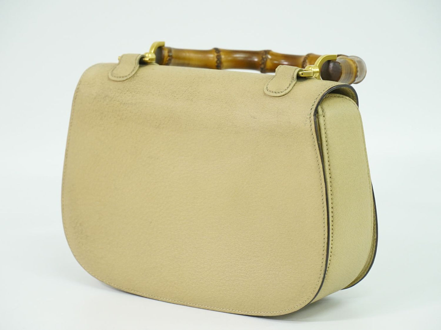 GUCCI バンブー ハンドバッグ ベージュ