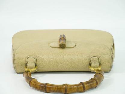 GUCCI バンブー ハンドバッグ ベージュ