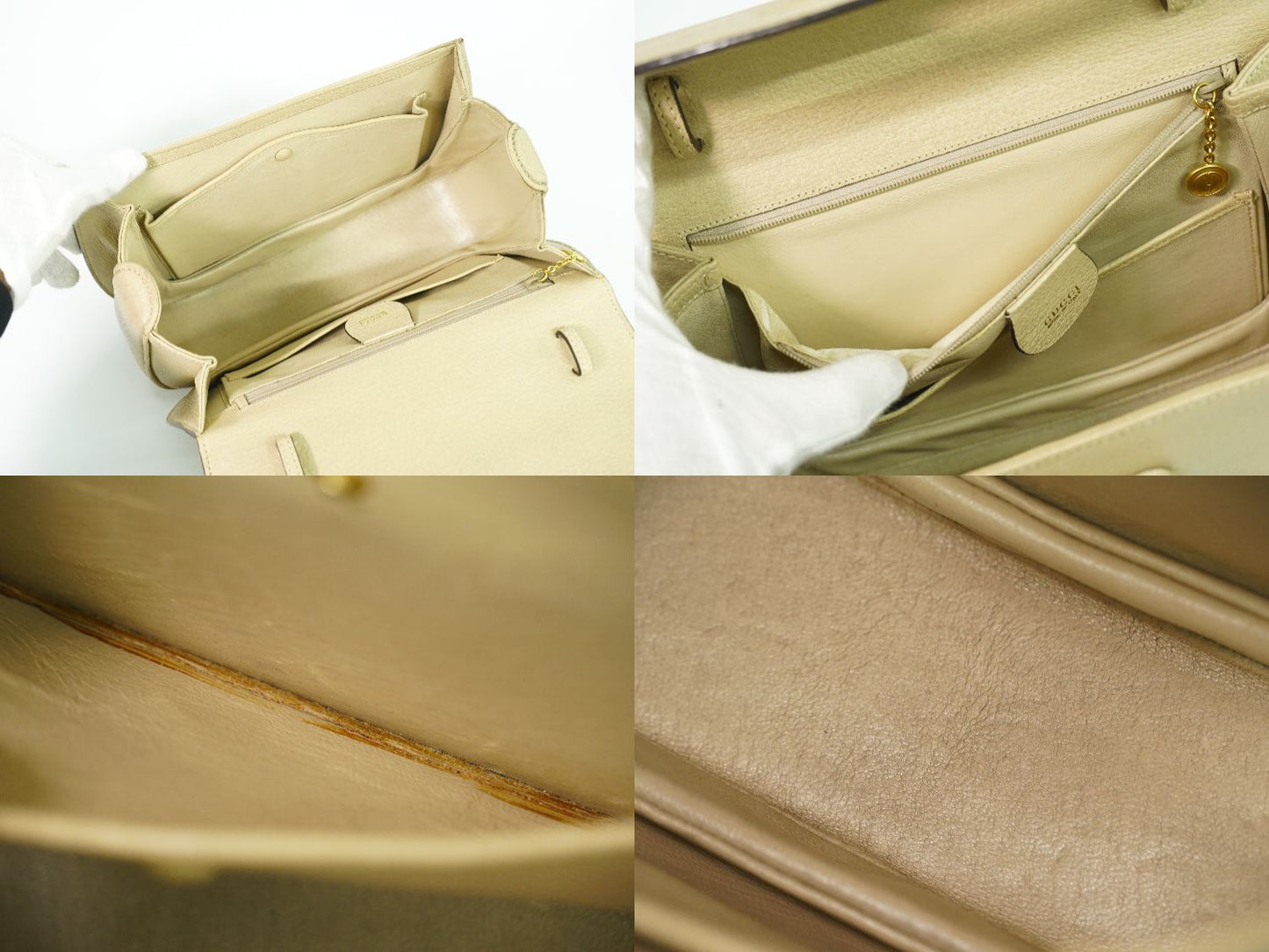 GUCCI バンブー ハンドバッグ ベージュ