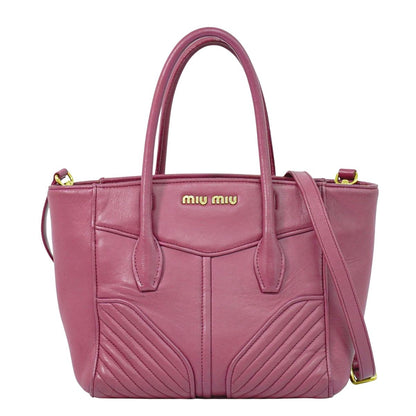 MIU MIU 2WAY ショルダーバッグ ピンク