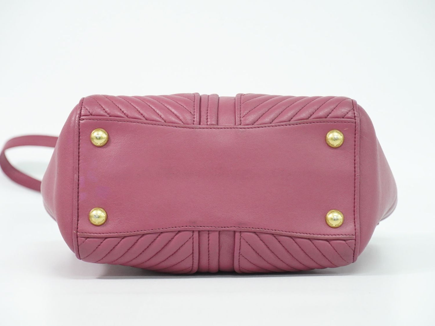 MIU MIU 2WAY ショルダーバッグ ピンク