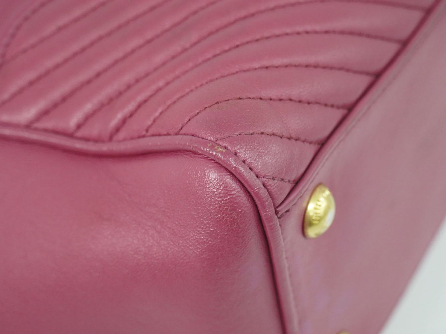 MIU MIU 2WAY ショルダーバッグ ピンク